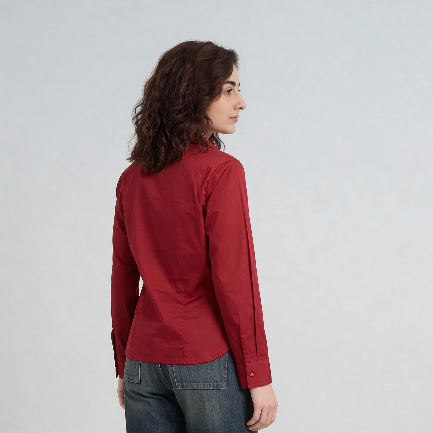 Solid Full Sleeve Shirt