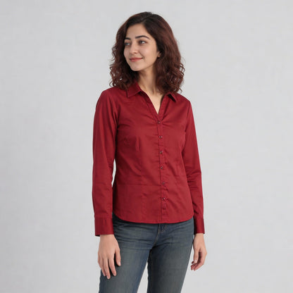 Solid Full Sleeve Shirt