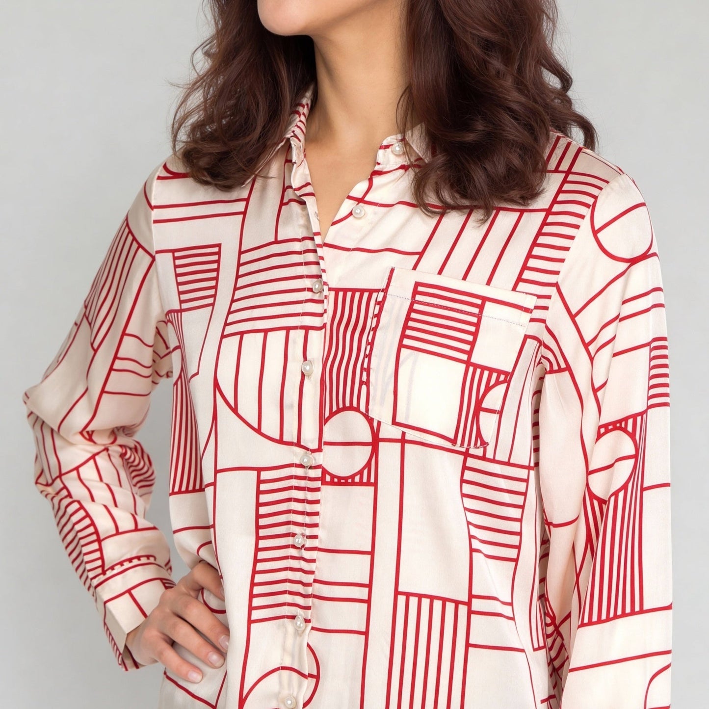 Printed Full Sleeve Shirt