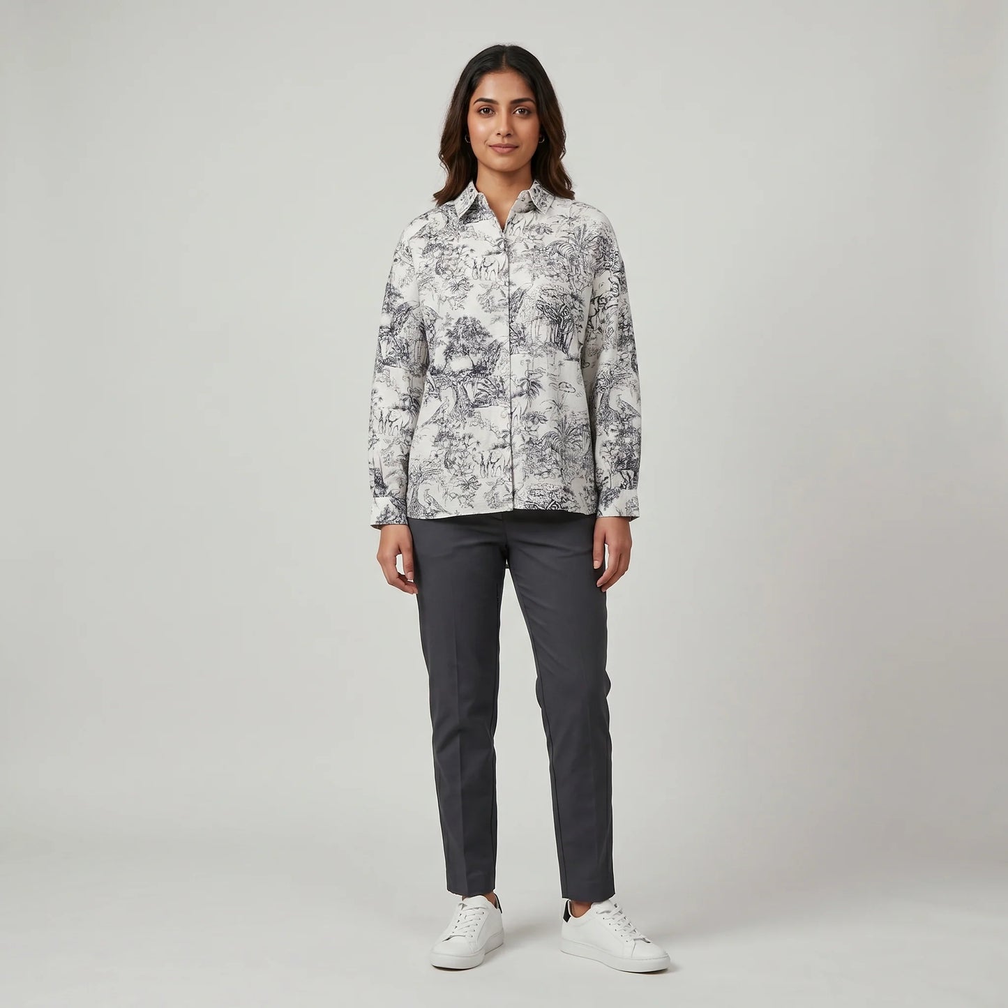 Printed Relaxed Fit Shirt