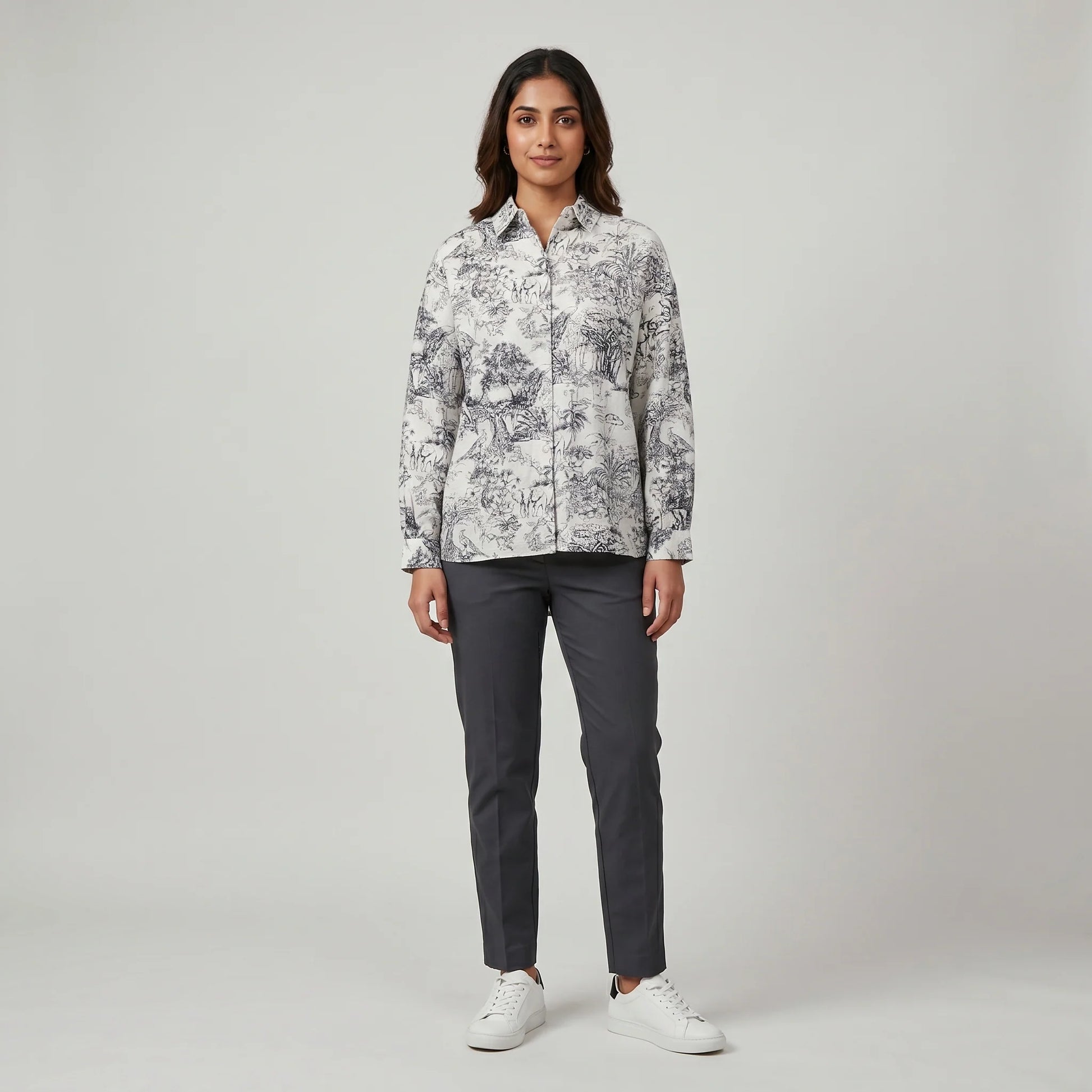Printed Relaxed Fit Shirt