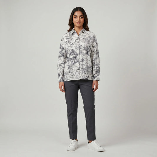 Printed Relaxed Fit Shirt