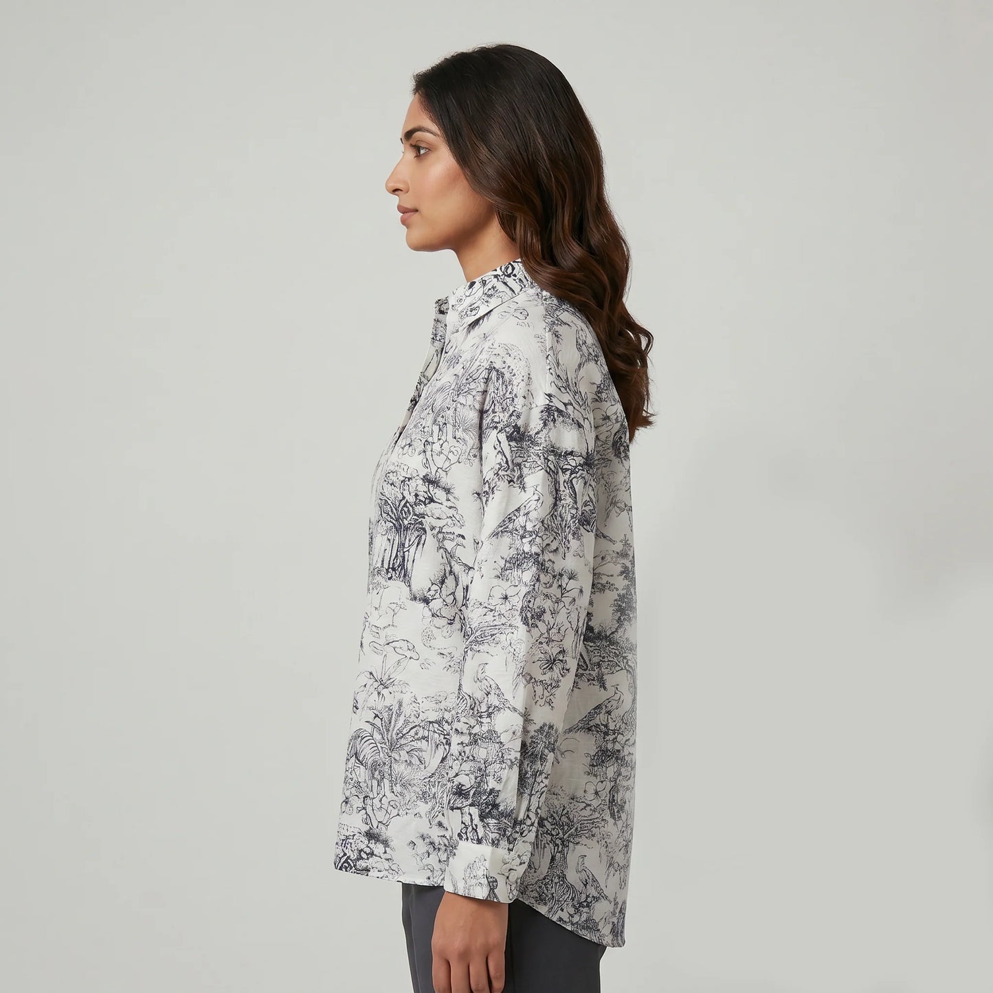 Printed Relaxed Fit Shirt