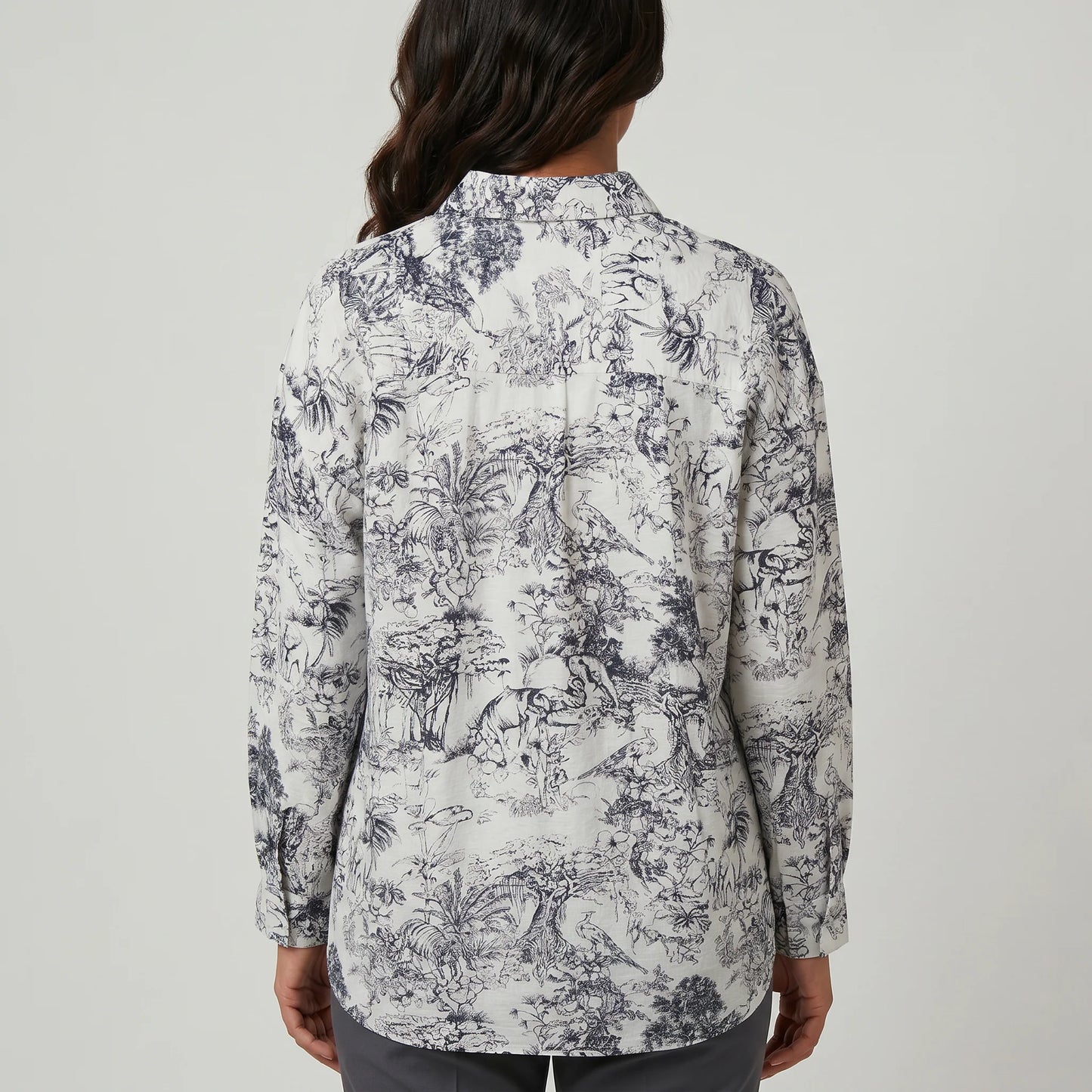 Printed Relaxed Fit Shirt
