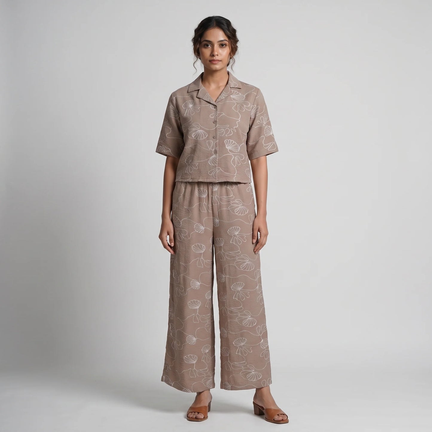 Embroidered Relaxed Fit Shirt
