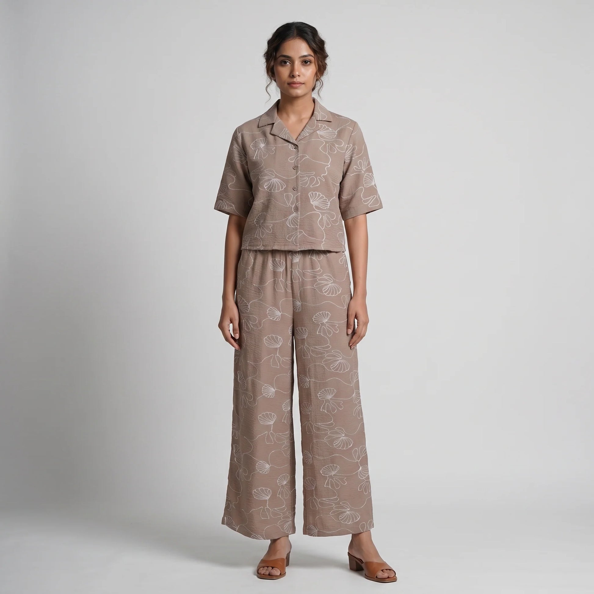 Embroidered Relaxed Fit Shirt