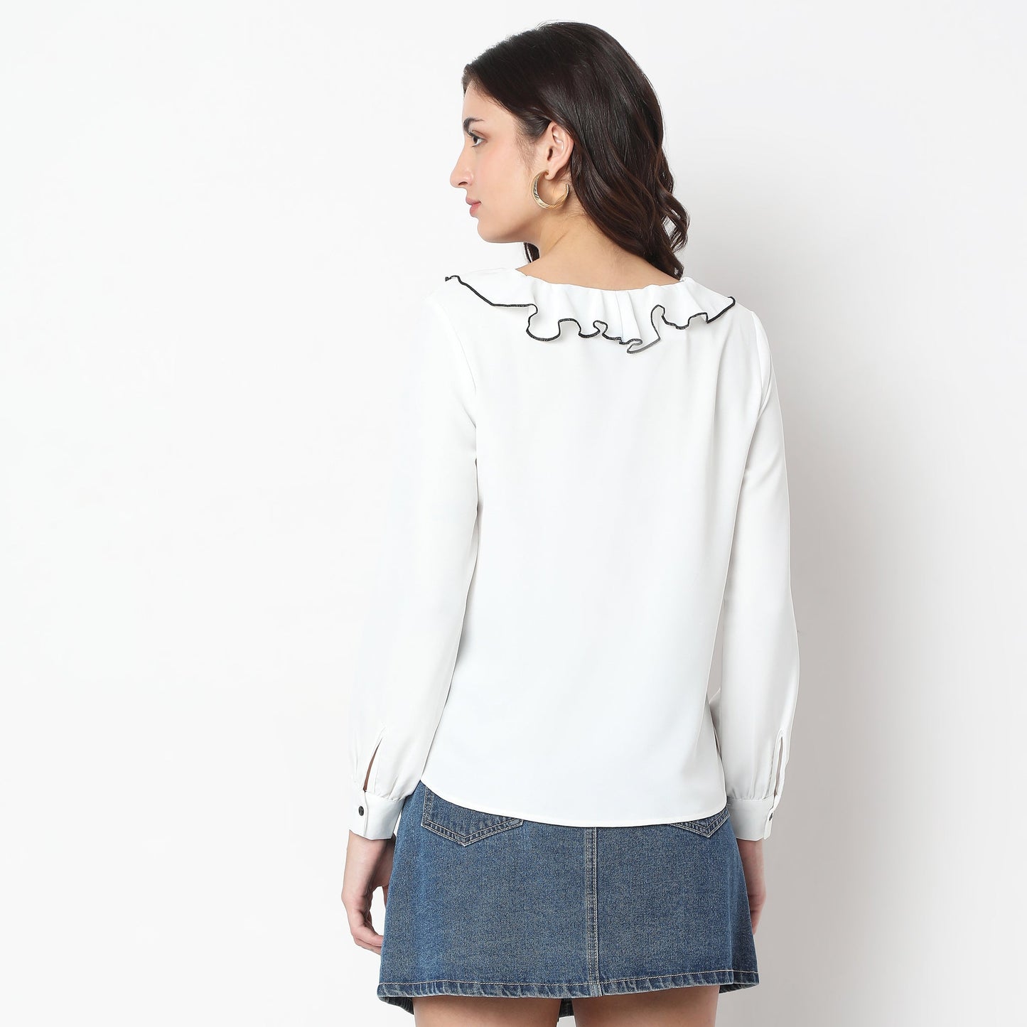 Regular Fit Solid Top