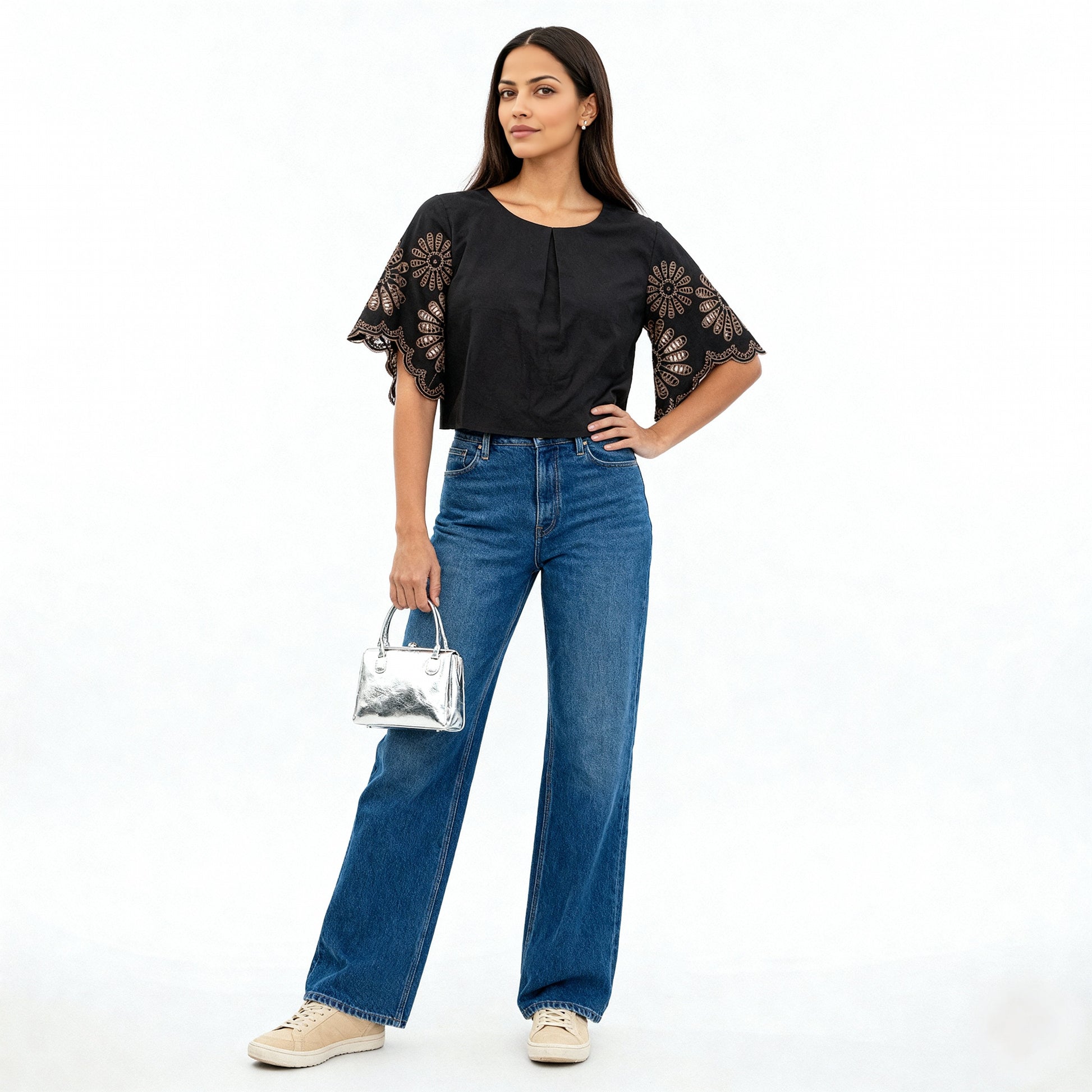 Cotton Floral Top