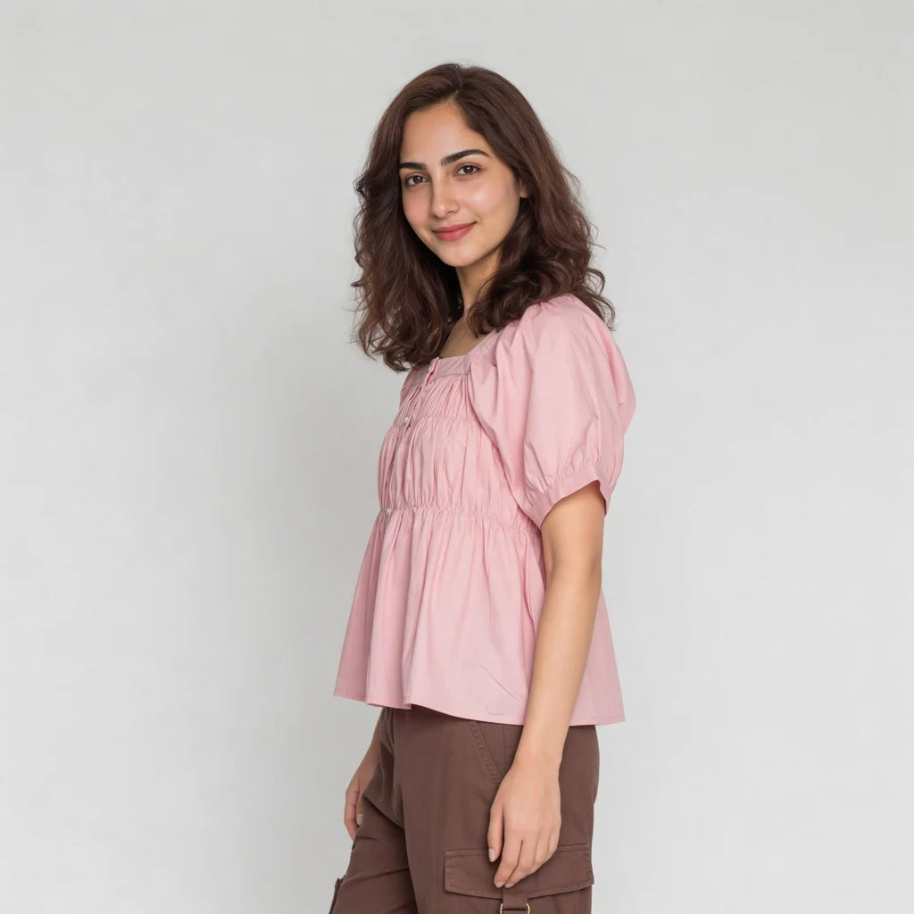 Cotton Solid Top