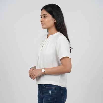 Woven Solid Top