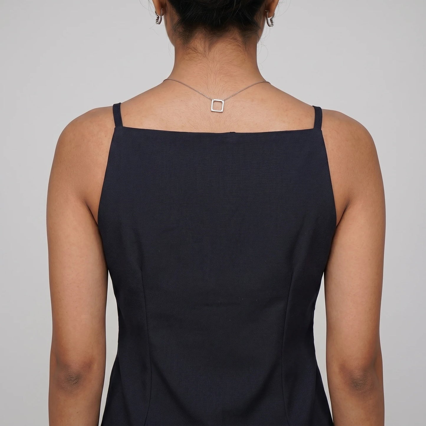 Solid Square Neck Top
