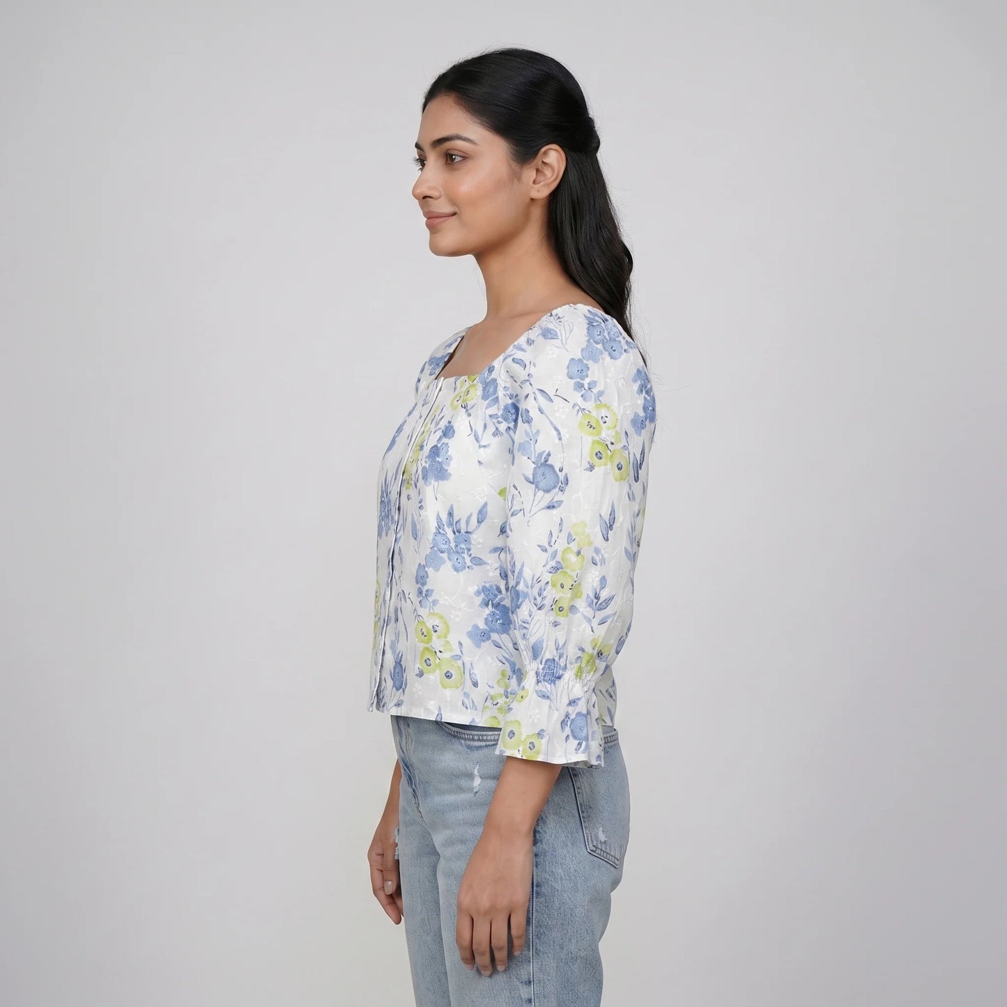 Cotton Printed Top