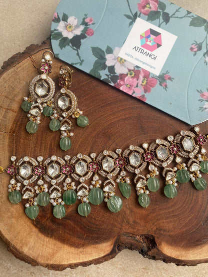 Abhilasha Indian Polki Choker Set