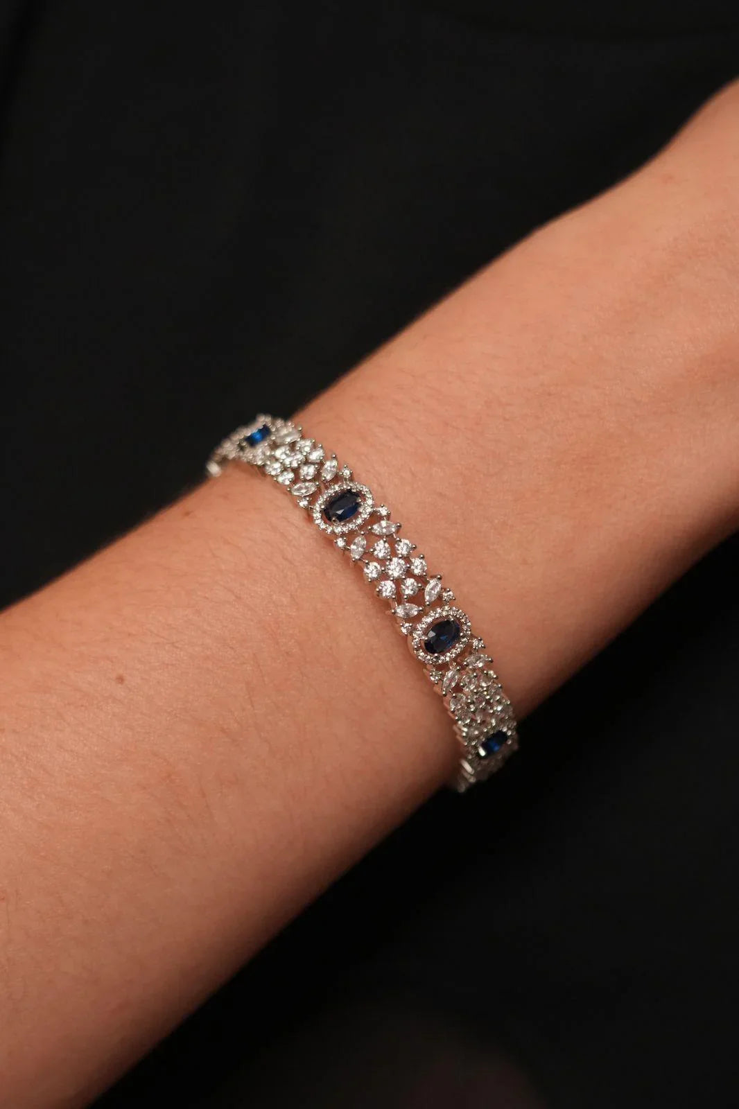 Auro Classic Diamond Bangle | Coloured Stones