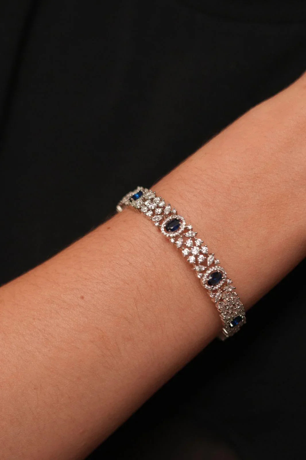 Auro Classic Diamond Bangle | Coloured Stones