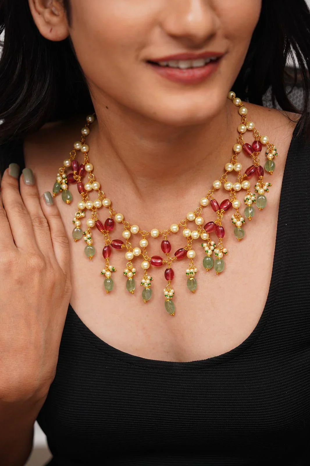 Kashmir Ki Kali 2.0 Beaded Necklace