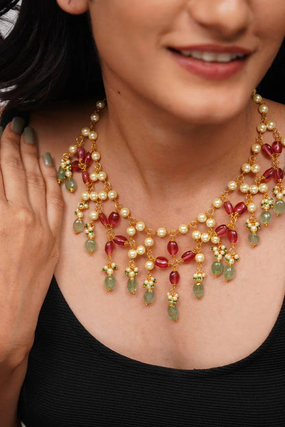 Kashmir Ki Kali 2.0 Beaded Necklace