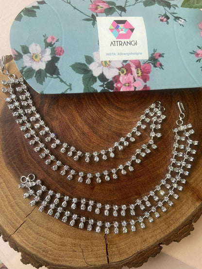 Lata 2 Line Diamond Hair Chain | Mattel
