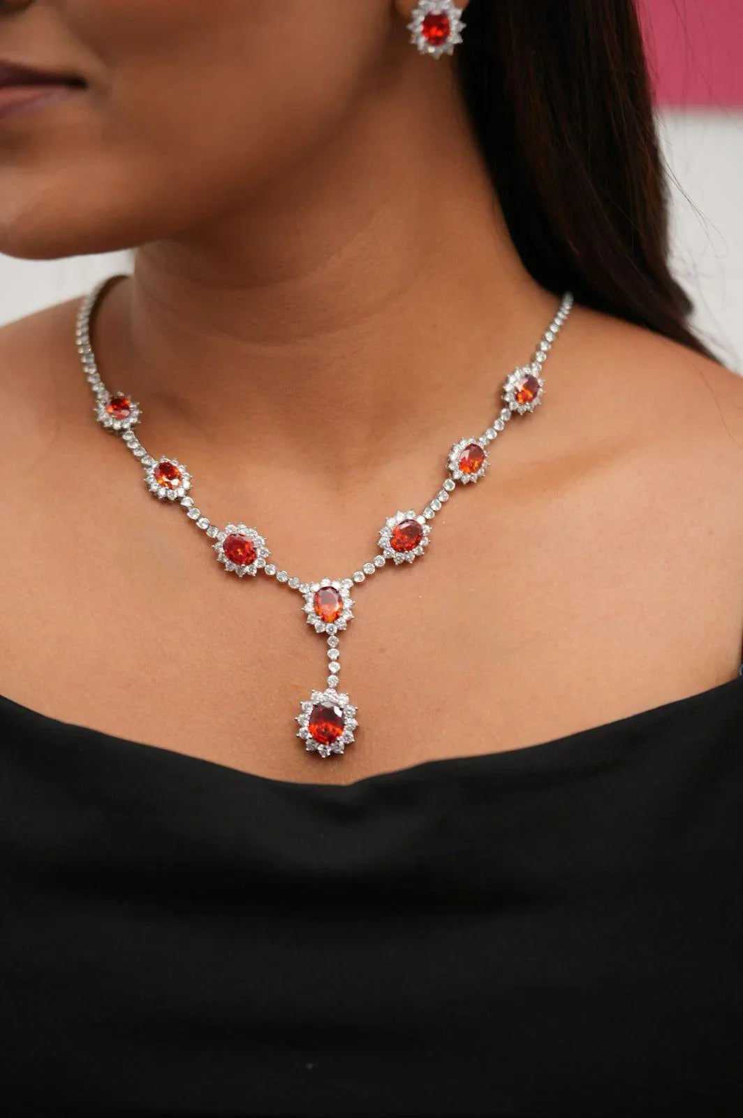 Mariam Elegant Diamond Set with Studs