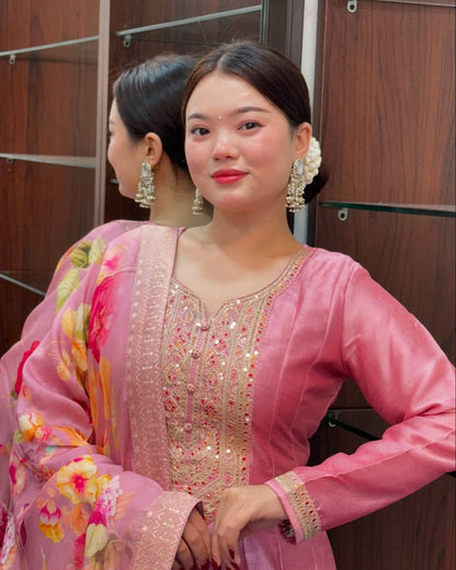 Mehfil Magic Silk Anarkali