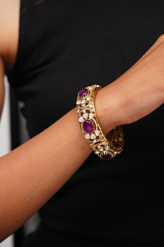 Traditional Matte Gold Kada