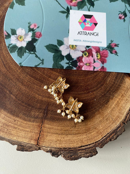 PhoolWati Polki Small 2 in 1 Earcuff | Bali
