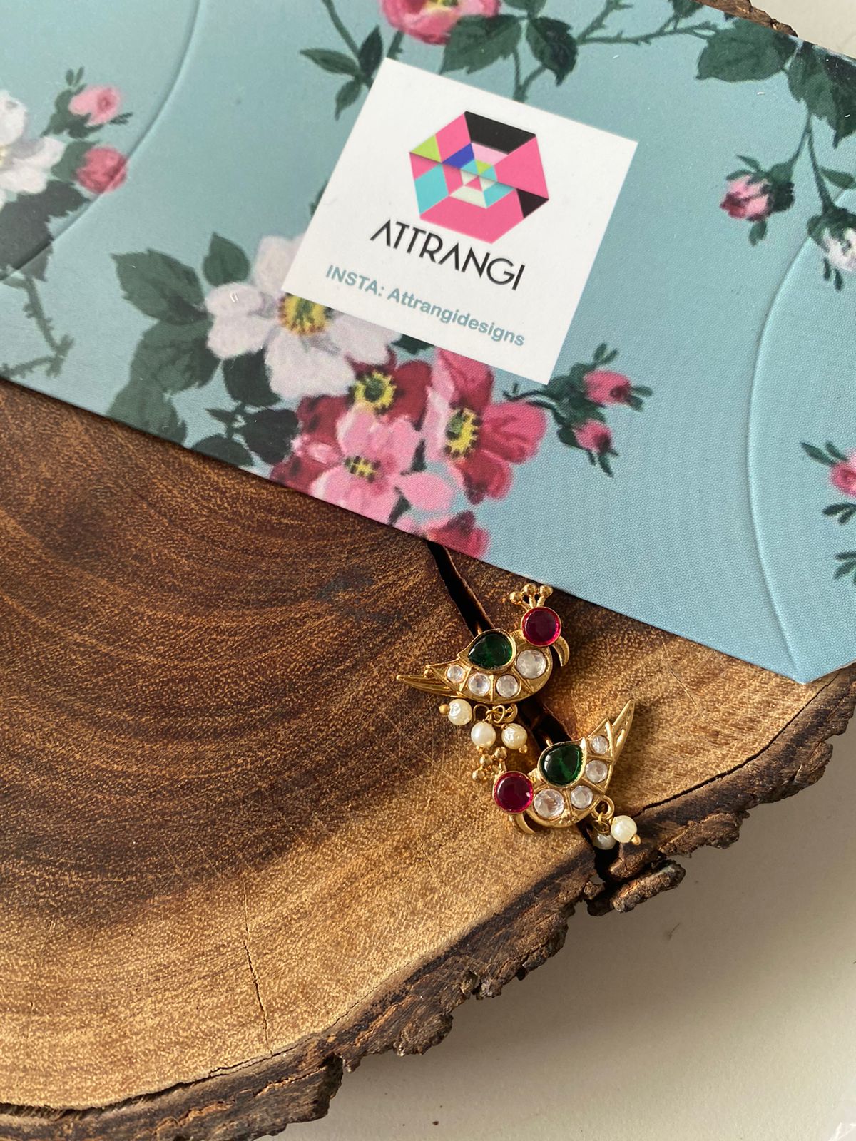 Choti Chidiya Polki 2 in 1 Earcuffs | Bali