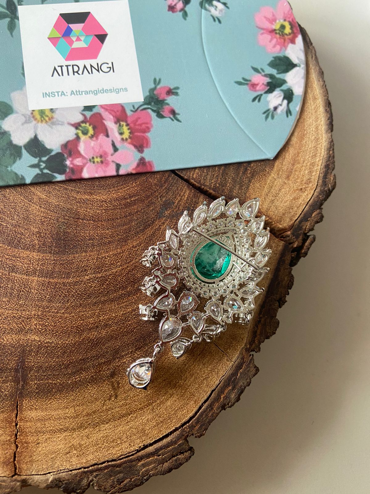 Kapoor Diamond Mid Sized Brooch