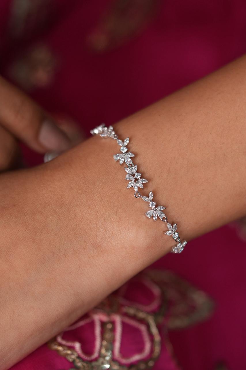 Claire Delicate Diamond Tennis Bracelet