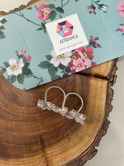 Flora 3 in 1 Diamond Cocktail Ring