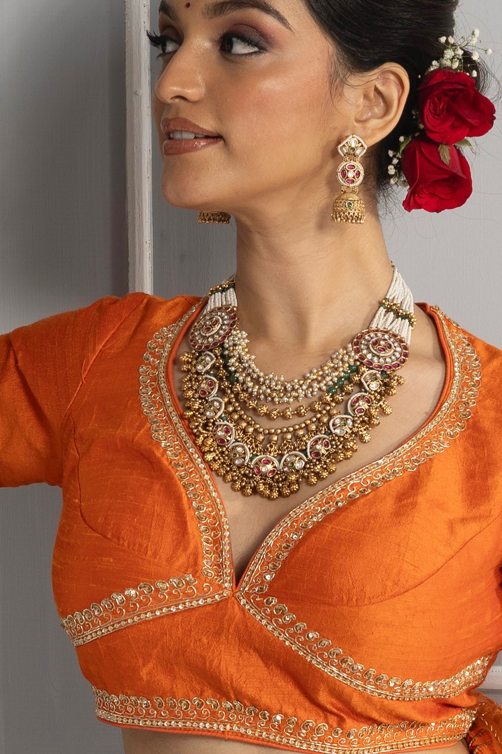 Barkha Layered Traditional Indian Gold Set | Sone Pe Suhaga
