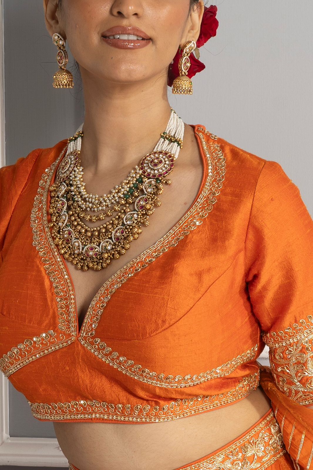 Barkha Layered Traditional Indian Gold Set | Sone Pe Suhaga