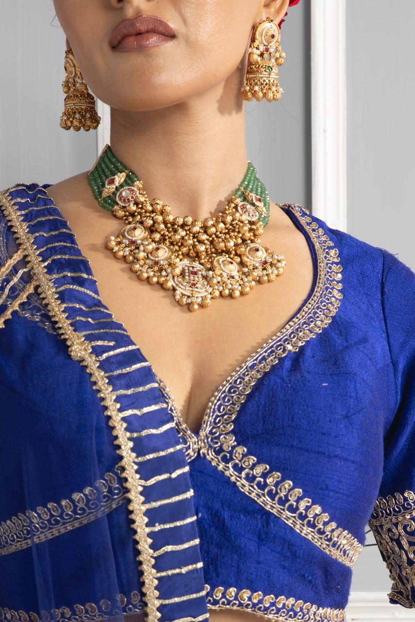 Madhuban Traditional Indian Gold Set | Sone Pe Suhaga