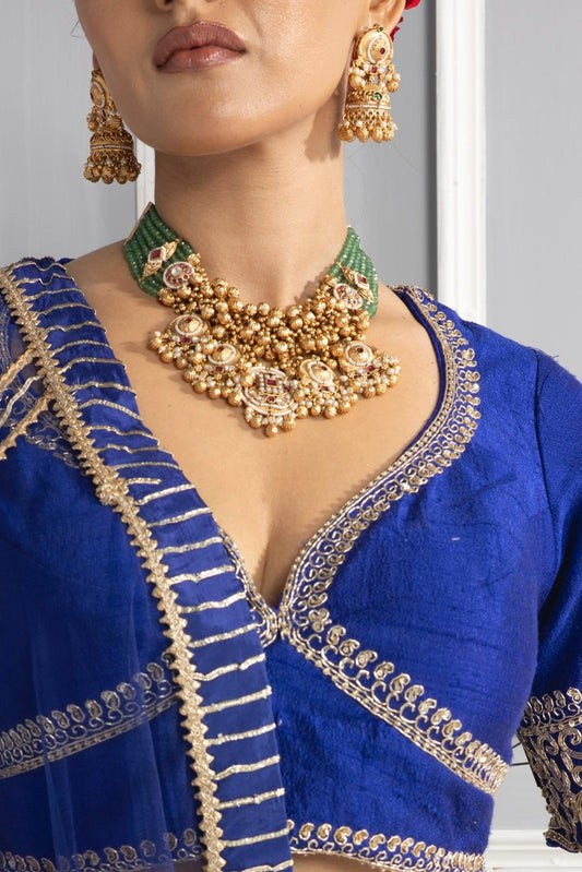 Madhuban Traditional Indian Gold Set | Sone Pe Suhaga