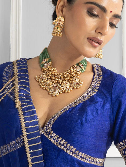 Madhuban Traditional Indian Gold Set | Sone Pe Suhaga