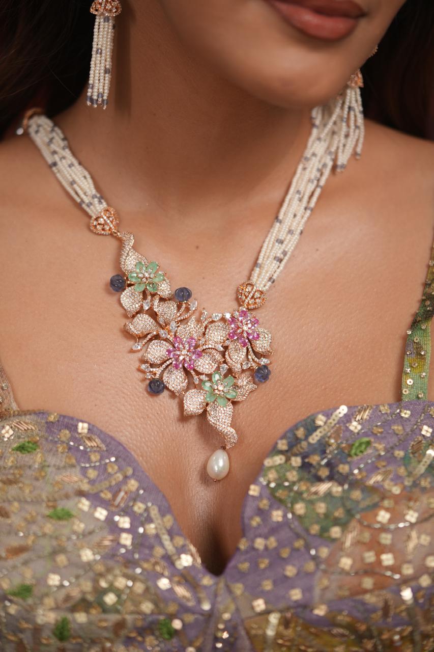Rosevine Tassel Diamond Pastel Set | Enchanted Garden