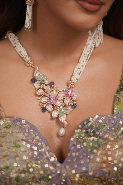 Rosevine Tassel Diamond Pastel Set | Enchanted Garden