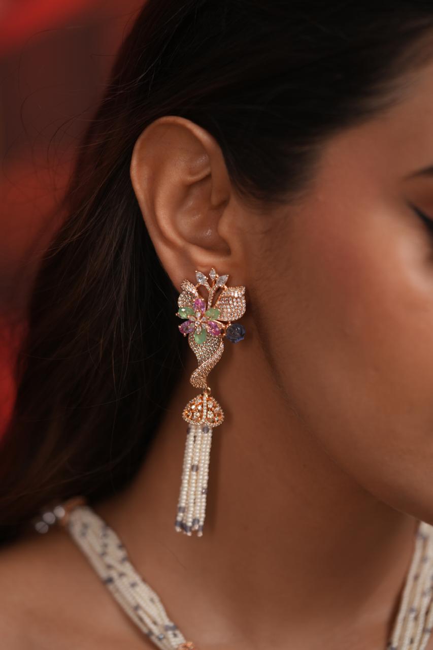 Rosevine Tassel Diamond Pastel Set | Enchanted Garden