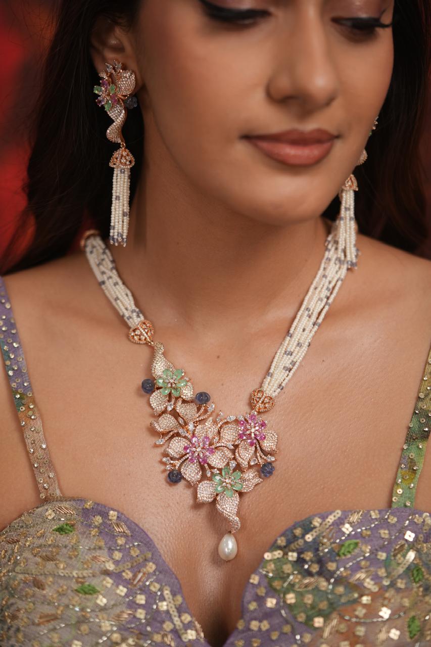 Rosevine Tassel Diamond Pastel Set | Enchanted Garden
