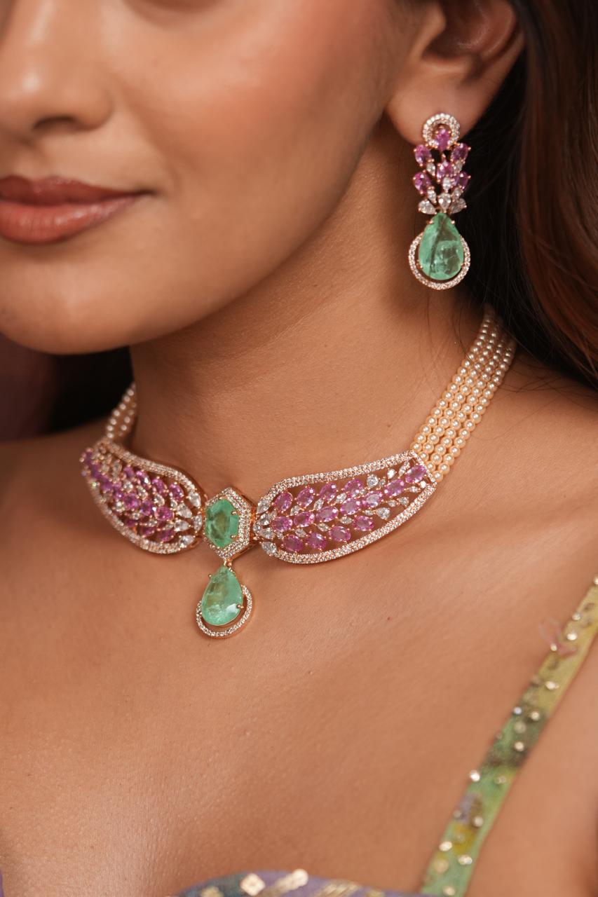 Peony Mist Diamond Pastel Set | Enchanted Garden