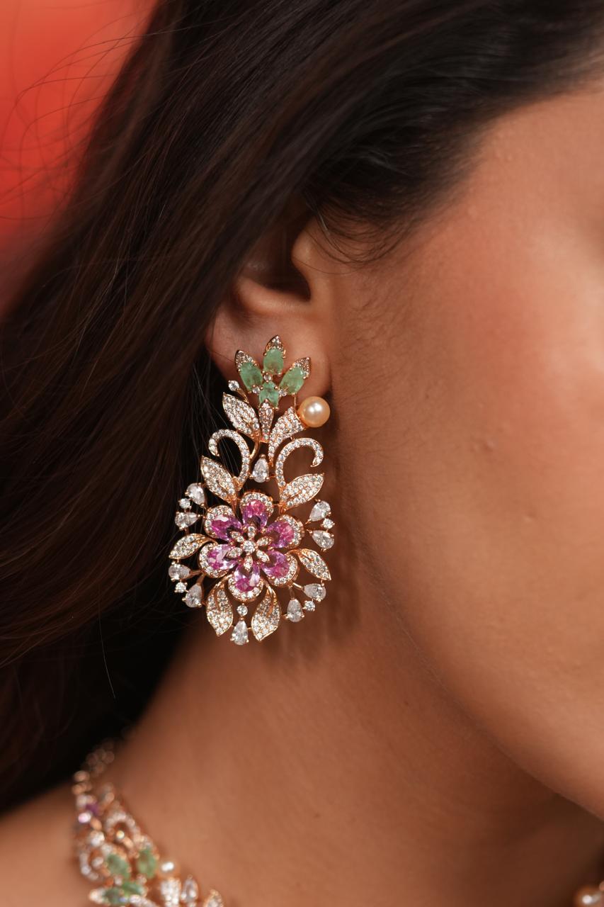 Floral Majesty Diamond Pastel Set | Enchanted Garden