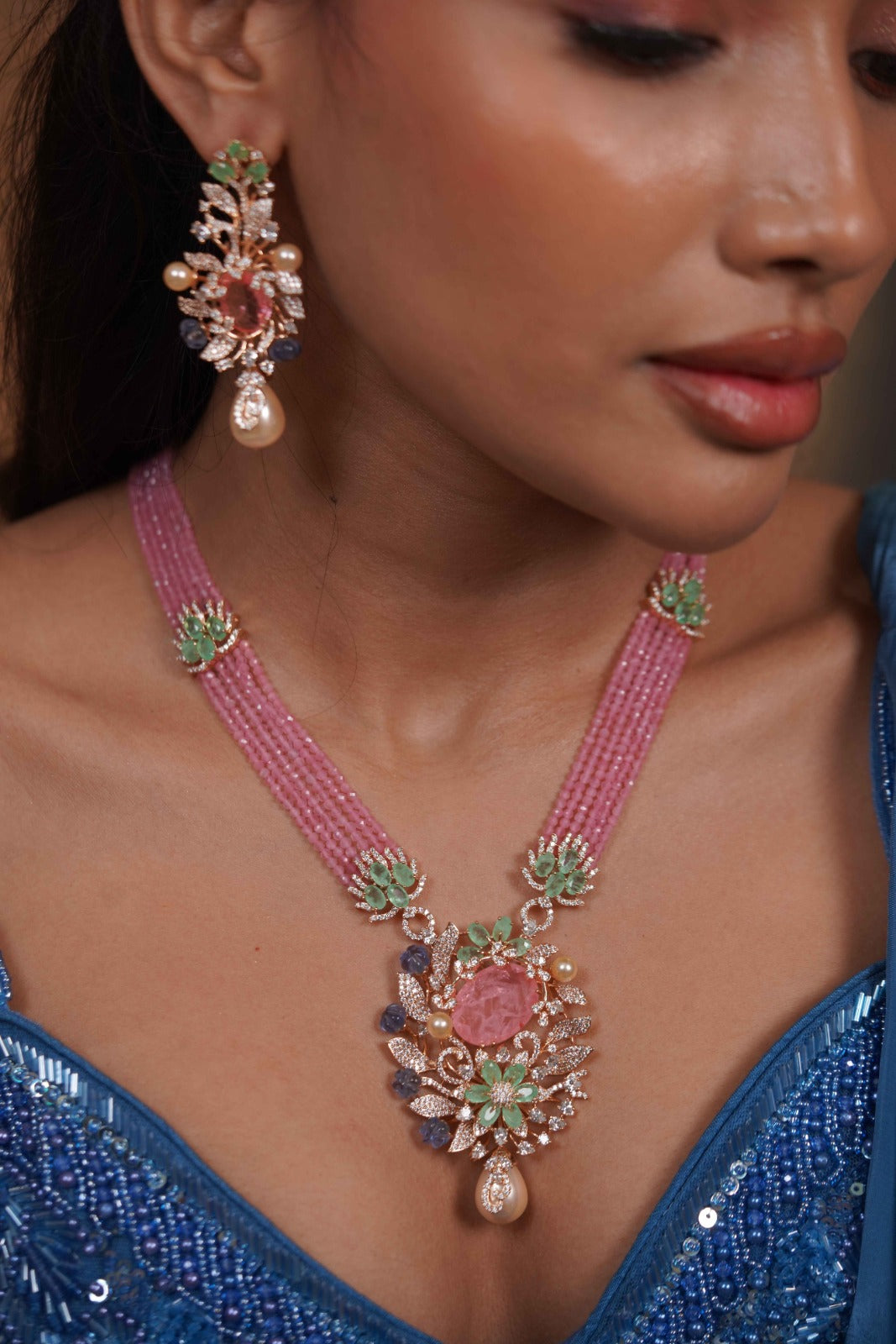 Petal-Pink Dynasty Pastel Set | Enchanted Garden