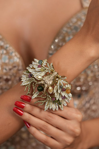 Oh Deer Sabhya Multicolour Statement Handcuff | Kada