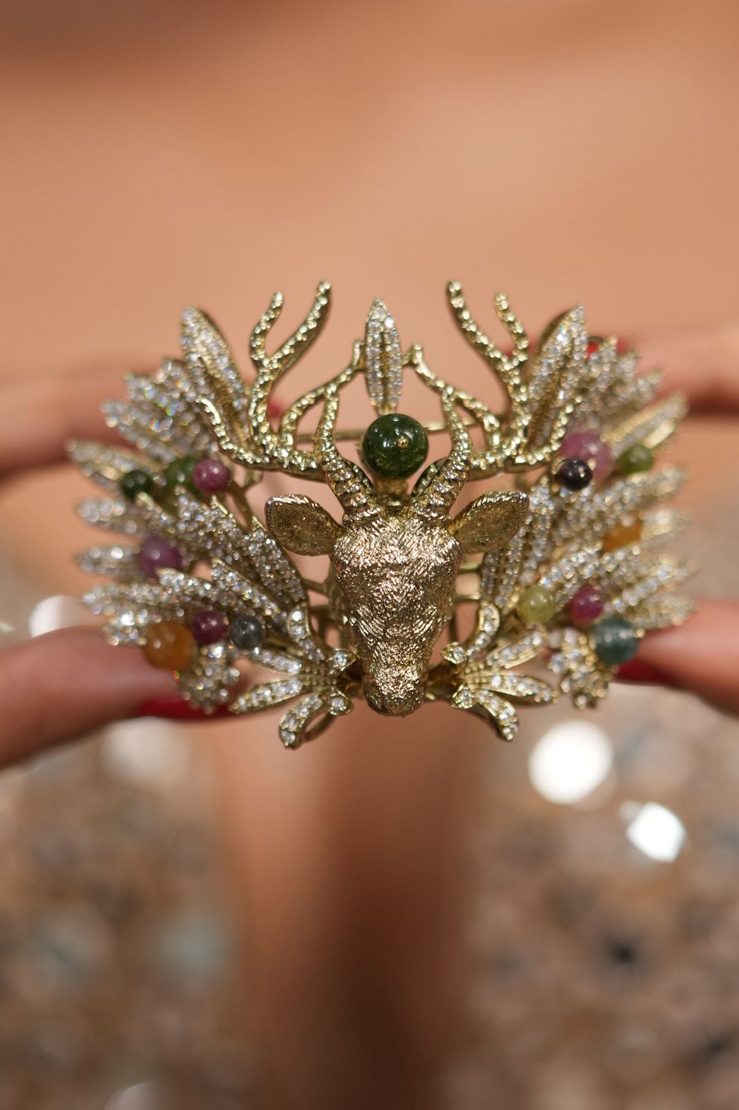 Oh Deer Sabhya Multicolour Statement Handcuff | Kada