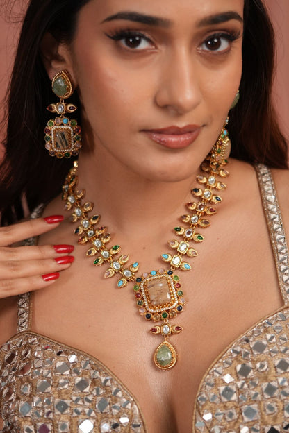 Shammi Sabhya Multicoloured Gemstone Set | GemZ