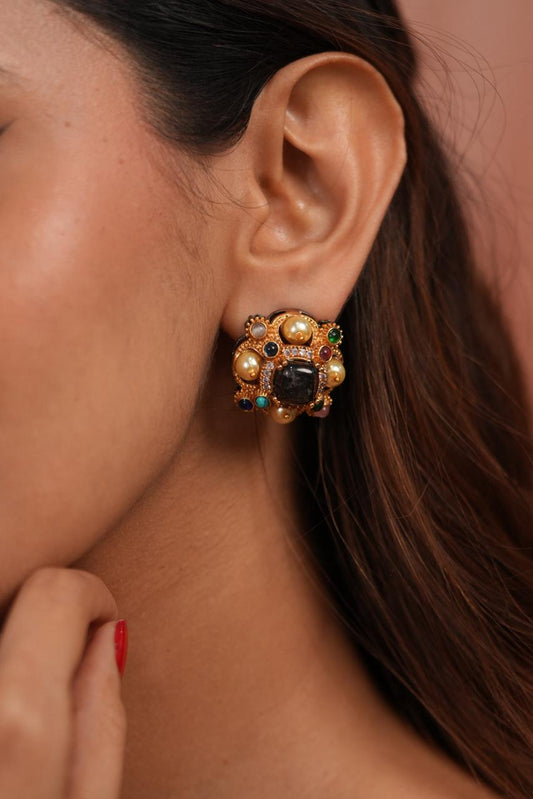 Jimki Multicoloured Pearl Pop Sabhya Studs | GemZ