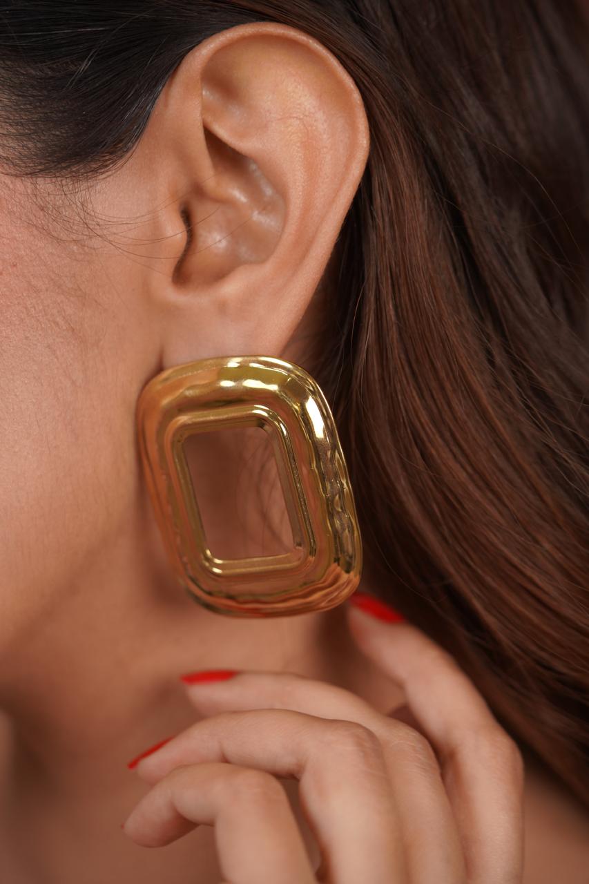 Boss Babe Frame Party Wear Earrings