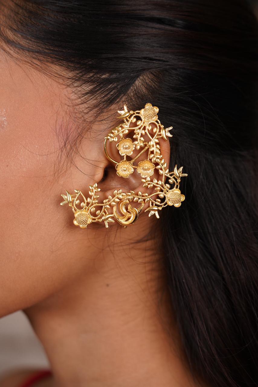 Floral Goddess Western Designer Earcuff