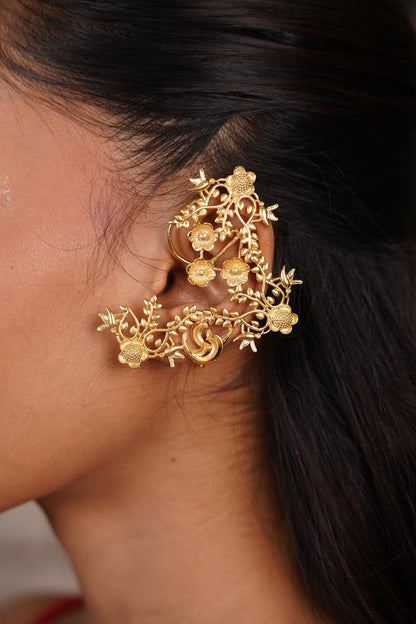 Floral Goddess Western Designer Earcuff