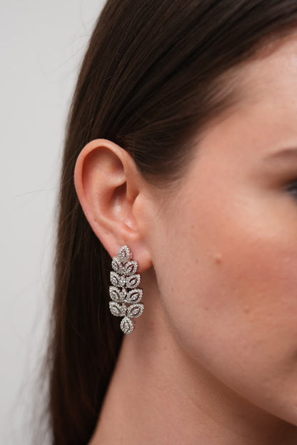 Grace 2 layered Marquise Diamond Set